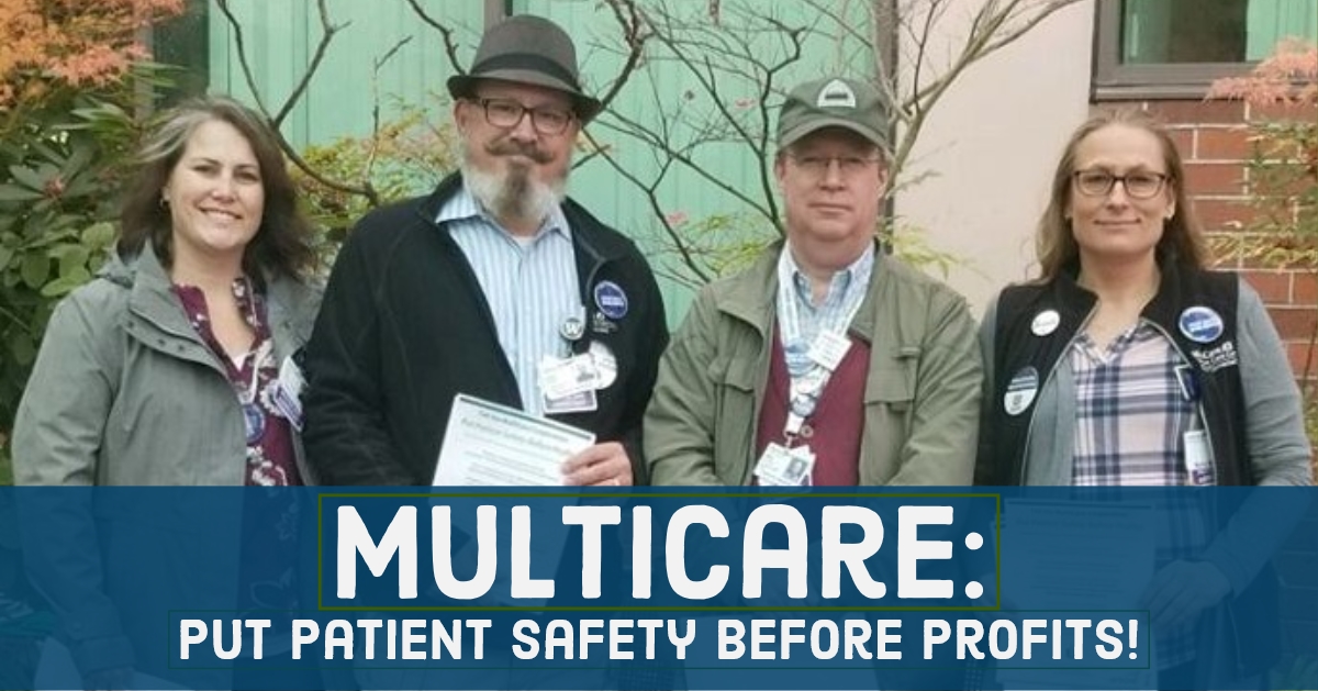 MultiCare Providers Stand Together for Patient Safety