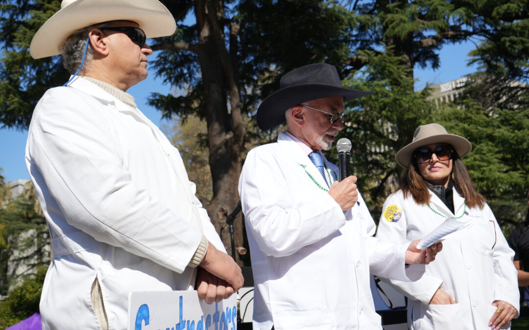 UAPD Speaks at State Workers Rally Demanding Essential Worker Pay