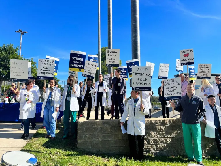 LA County Doctors Strike Averted While Third Party Weighs New Benefits Option