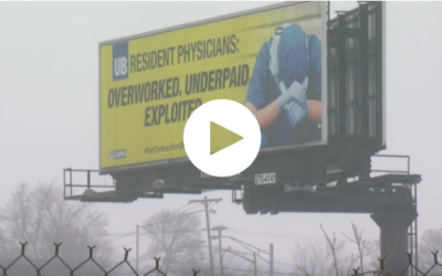 Billboards Claim UB Resident Physicians are ‘Overworked. Underpaid. Exploited.’