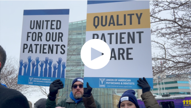 ‘Need to be heard’: Healthcare workers protest against Gov. Hochul’s proposed cuts